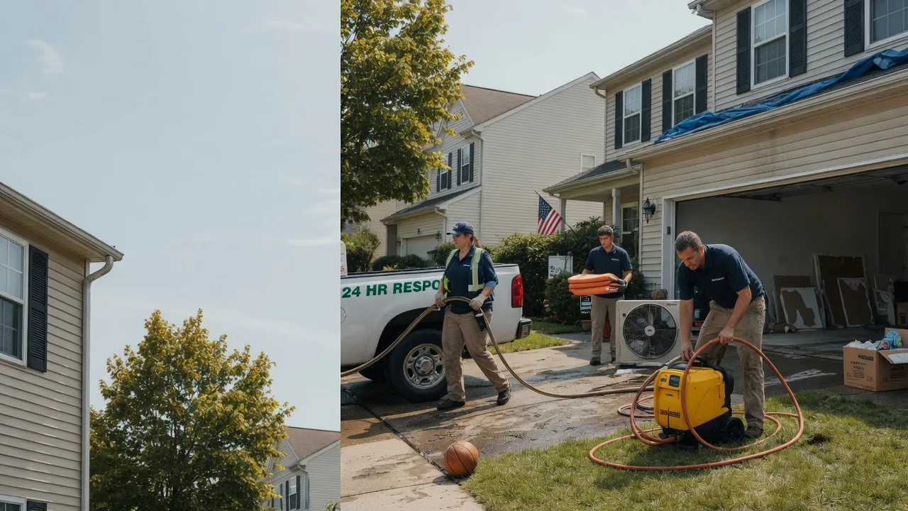 Emergency Water Damage Restoration in Christiansburg, OH near me